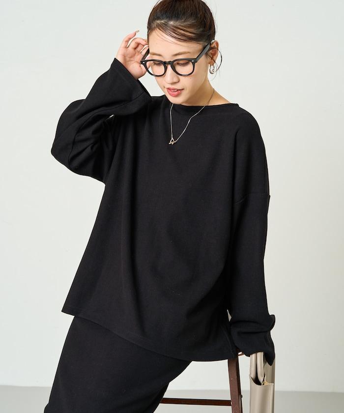 起毛 肋針 裙子 套裝(上衣·裙子)【限定推出】