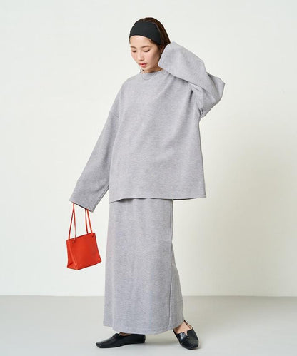 起毛 肋針 裙子 套裝(上衣·裙子)【限定推出】