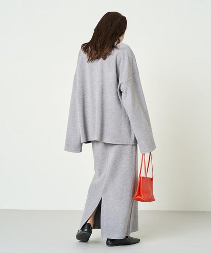 起毛 肋針 裙子 套裝(上衣·裙子)【限定推出】