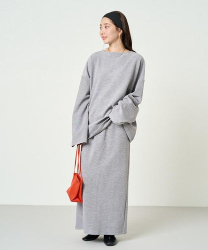 起毛 肋針 裙子 套裝(上衣·裙子)【限定推出】