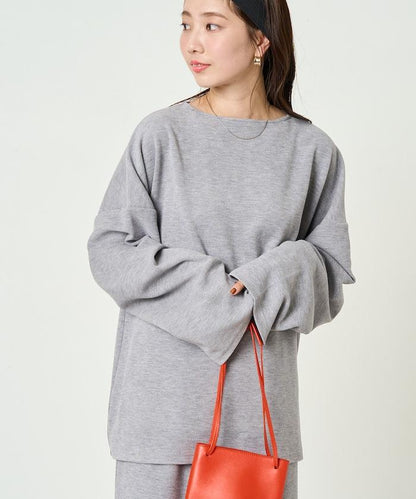 起毛 肋針 裙子 套裝(上衣·裙子)【限定推出】