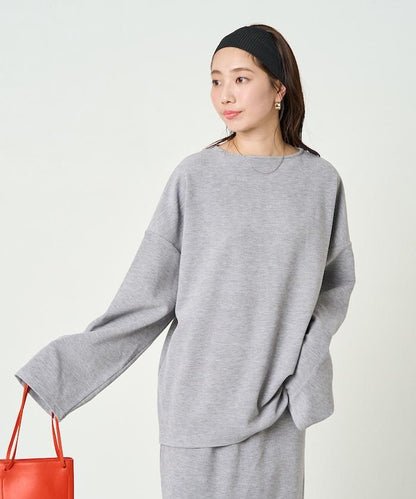 起毛 肋針 裙子 套裝(上衣·裙子)【限定推出】