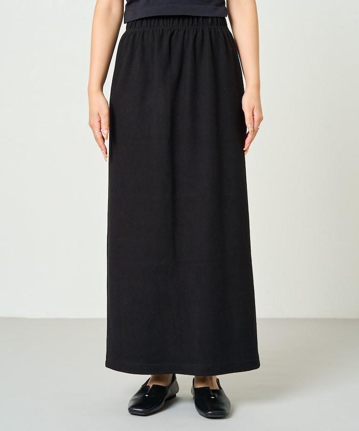 起毛 肋針 裙子 套裝(上衣·裙子)【限定推出】