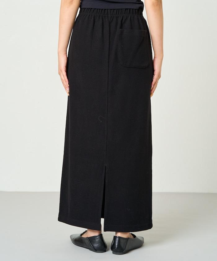 起毛 肋針 裙子 套裝(上衣·裙子)【限定推出】