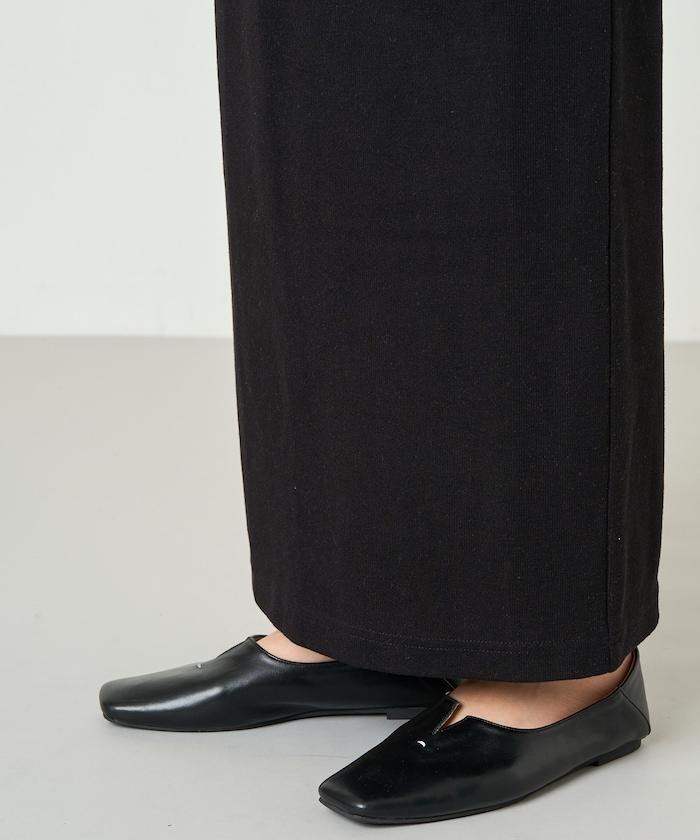 起毛 肋針 裙子 套裝(上衣·裙子)【限定推出】