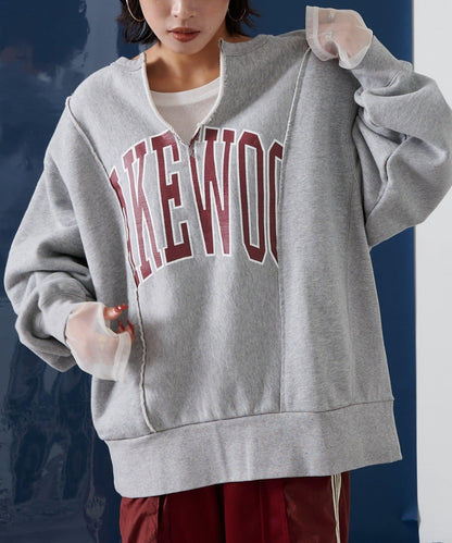 【etsinta/艾欣塔】改艊水手領學院風運動衫