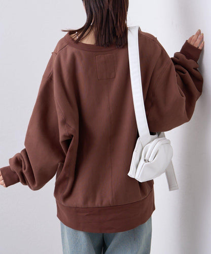 【etsinta/艾欣塔】改艊水手領學院風運動衫