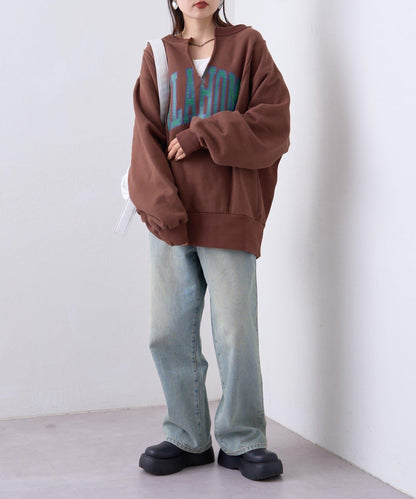 【etsinta/艾欣塔】改艊水手領學院風運動衫