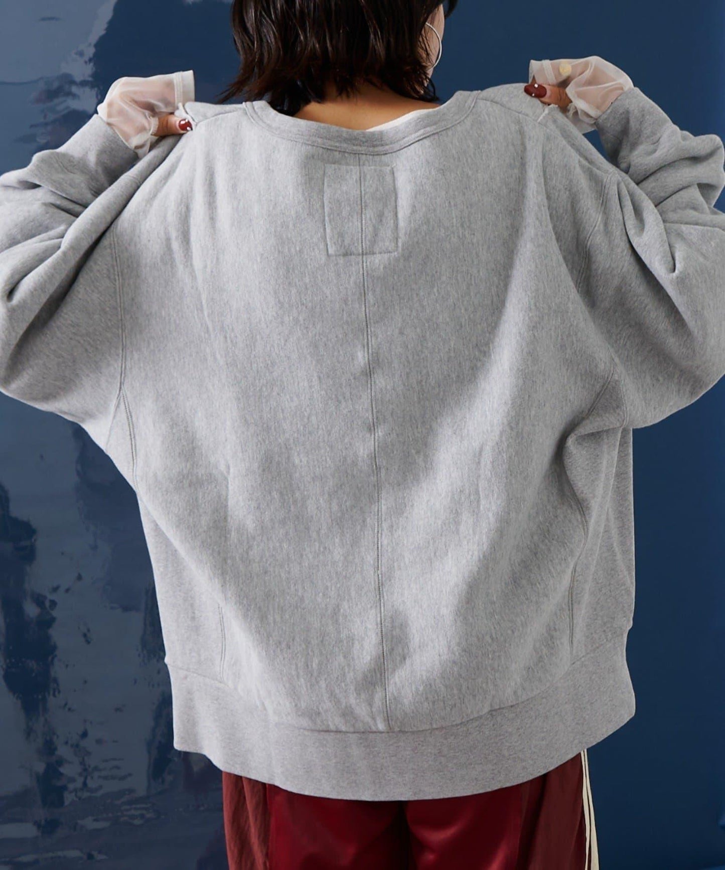 【etsinta/艾欣塔】改艊水手領學院風運動衫