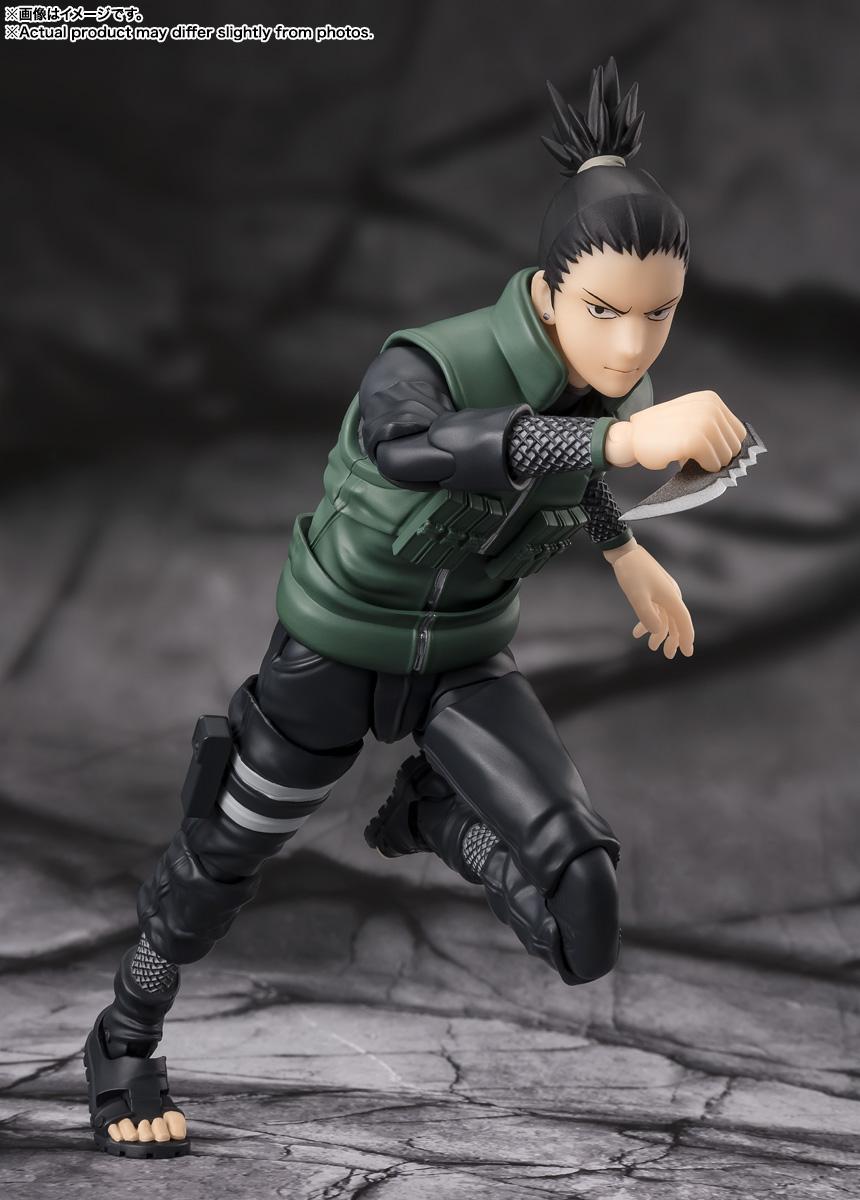 《火影忍者》-Naruto- S.H.Figuarts 奈良鹿丸 -洞察十手的頭腦-
