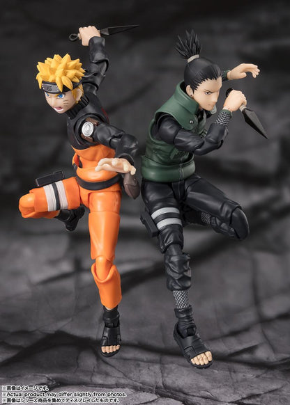 《火影忍者》-Naruto- S.H.Figuarts 奈良鹿丸 -洞察十手的頭腦-