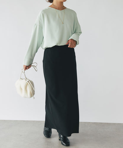 《長季節穿著》後扣T恤襯衫