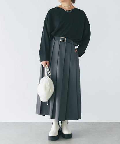 《長季節穿著》後扣T恤襯衫