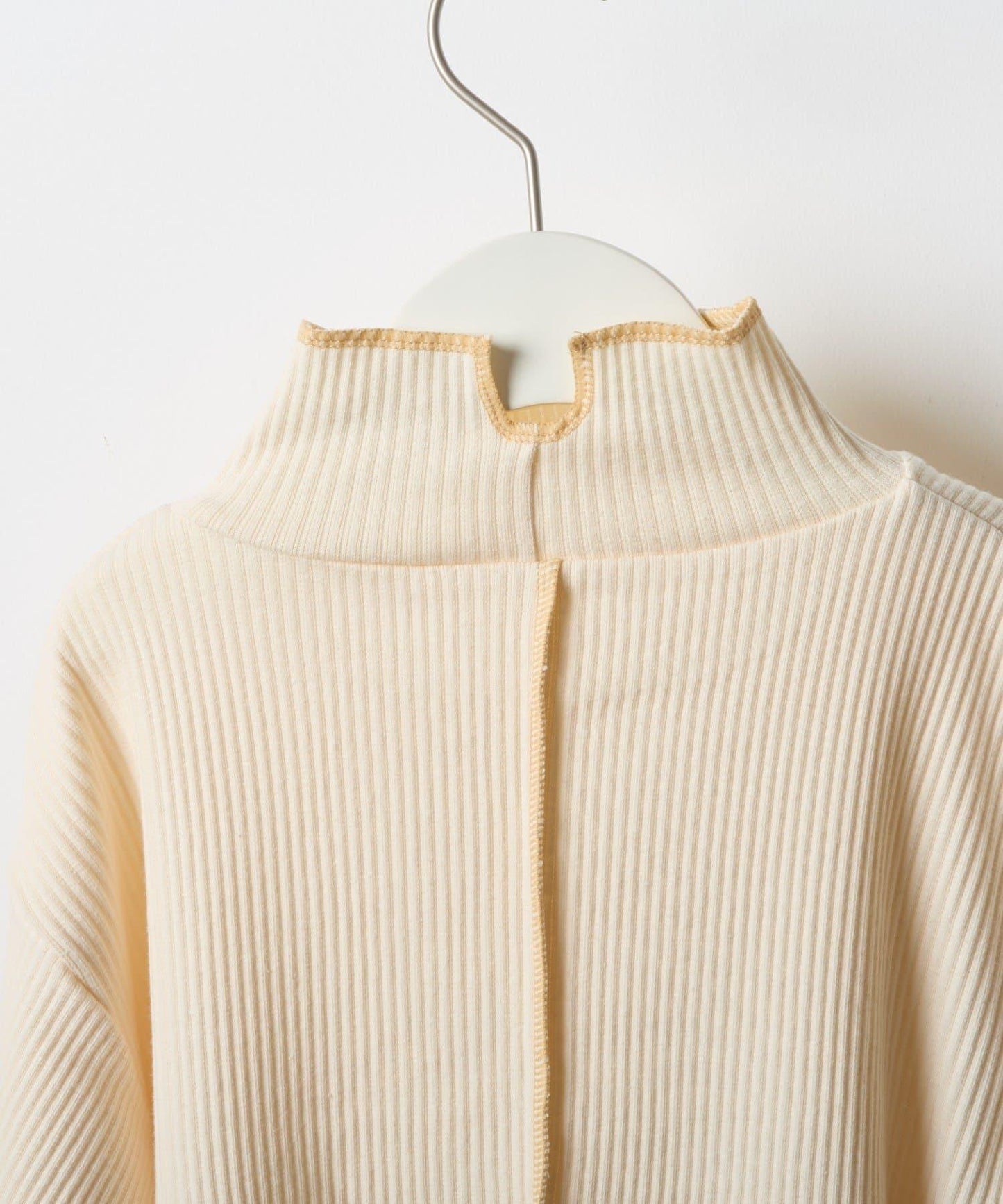 【兒童】配色條紋針織高領衫