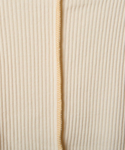 【兒童】配色條紋針織高領衫