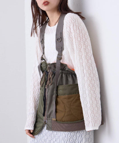 【etsinta/艾欣塔】2way軍事風背心馬甲