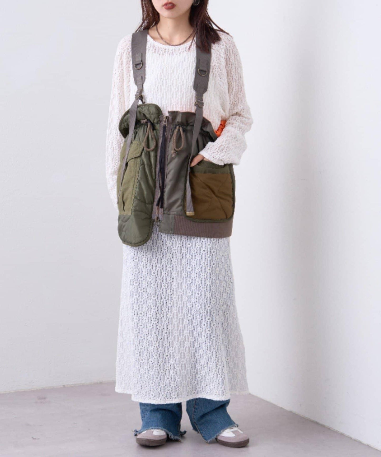 【etsinta/艾欣塔】2way軍事風背心馬甲