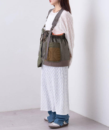 【etsinta/艾欣塔】2way軍事風背心馬甲