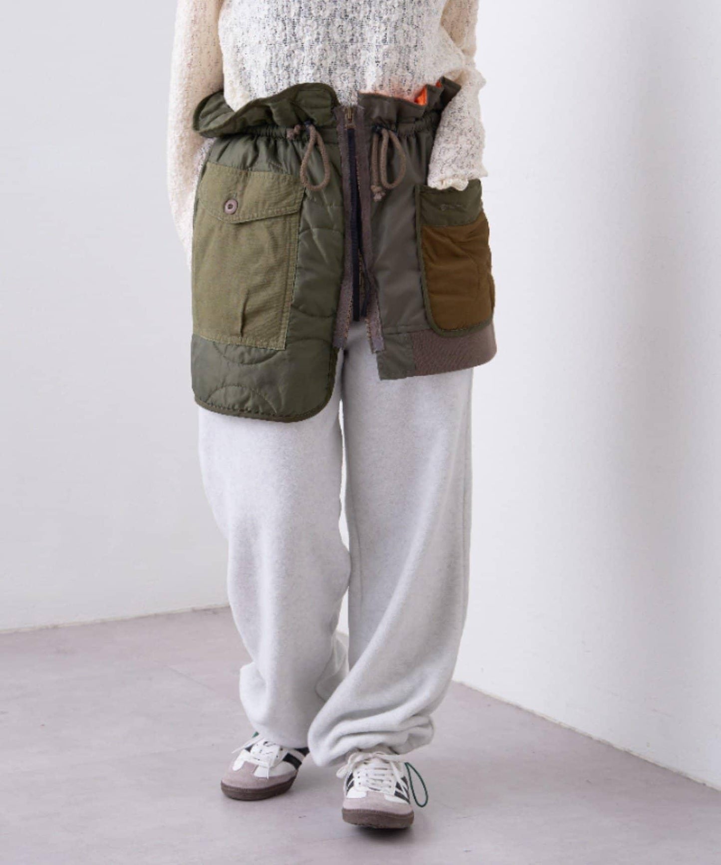 【etsinta/艾欣塔】2way軍事風背心馬甲