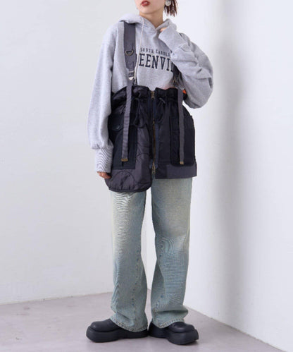 【etsinta/艾欣塔】2way軍事風背心馬甲