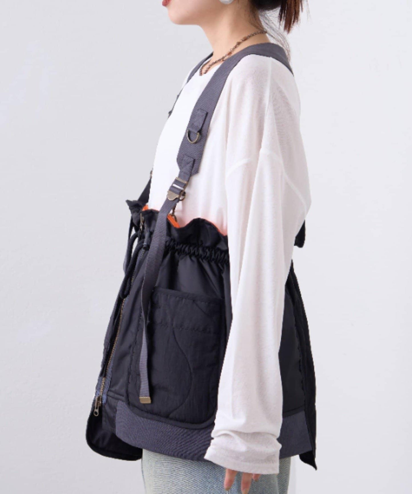 【etsinta/艾欣塔】2way軍事風背心馬甲