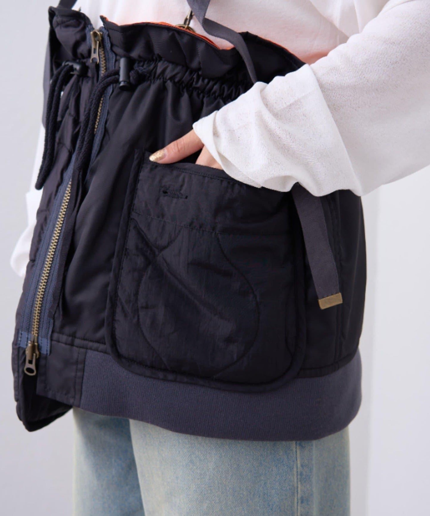 【etsinta/艾欣塔】2way軍事風背心馬甲