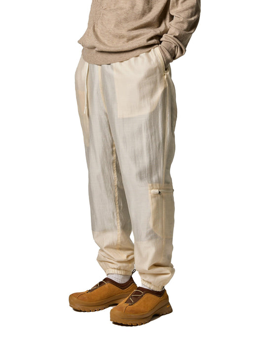 整理過的肋骨褲 / 棉尼龍細斜紋