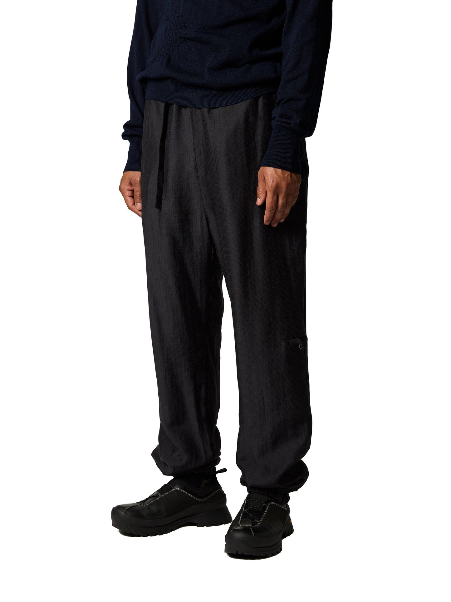 整理過的肋骨褲 / 棉尼龍細斜紋