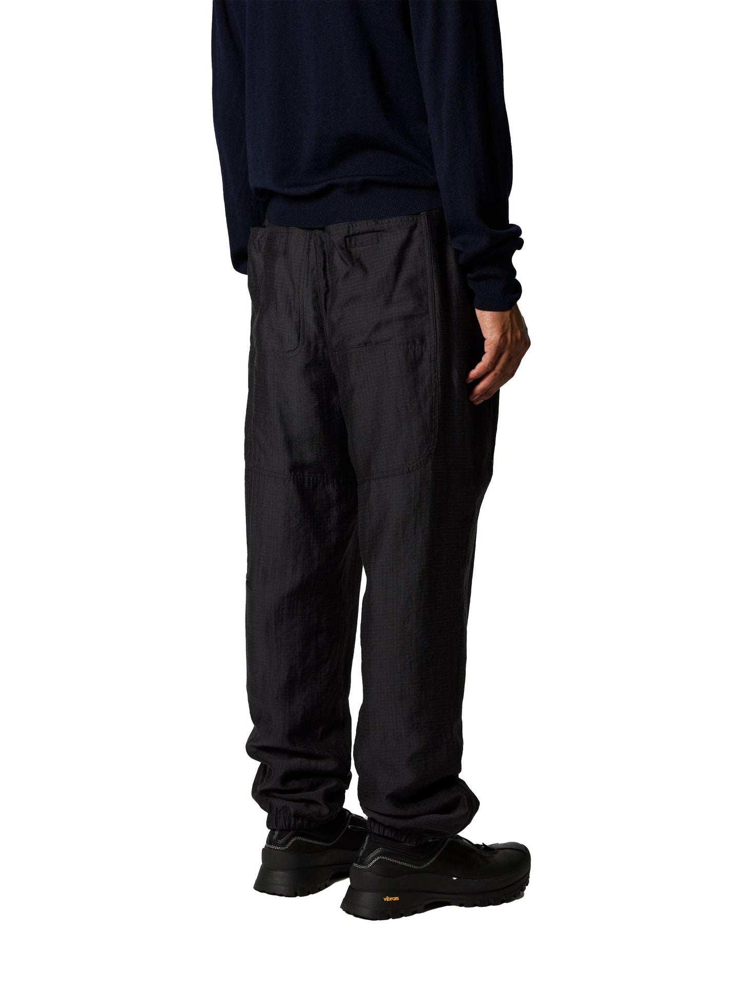 整理過的肋骨褲 / 棉尼龍細斜紋