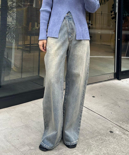喇叭牛仔褲