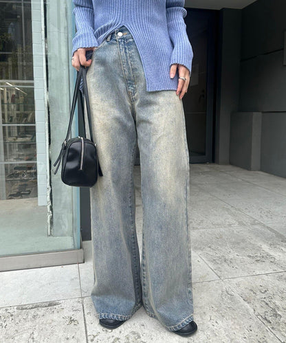 喇叭牛仔褲