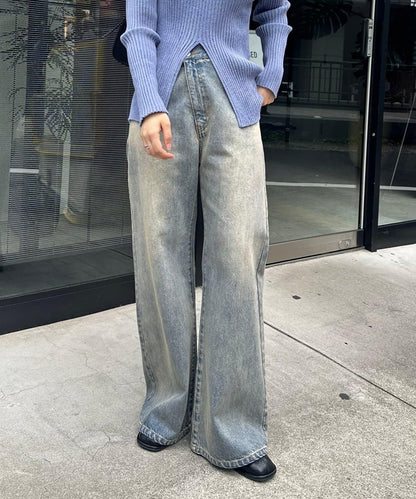 喇叭牛仔褲