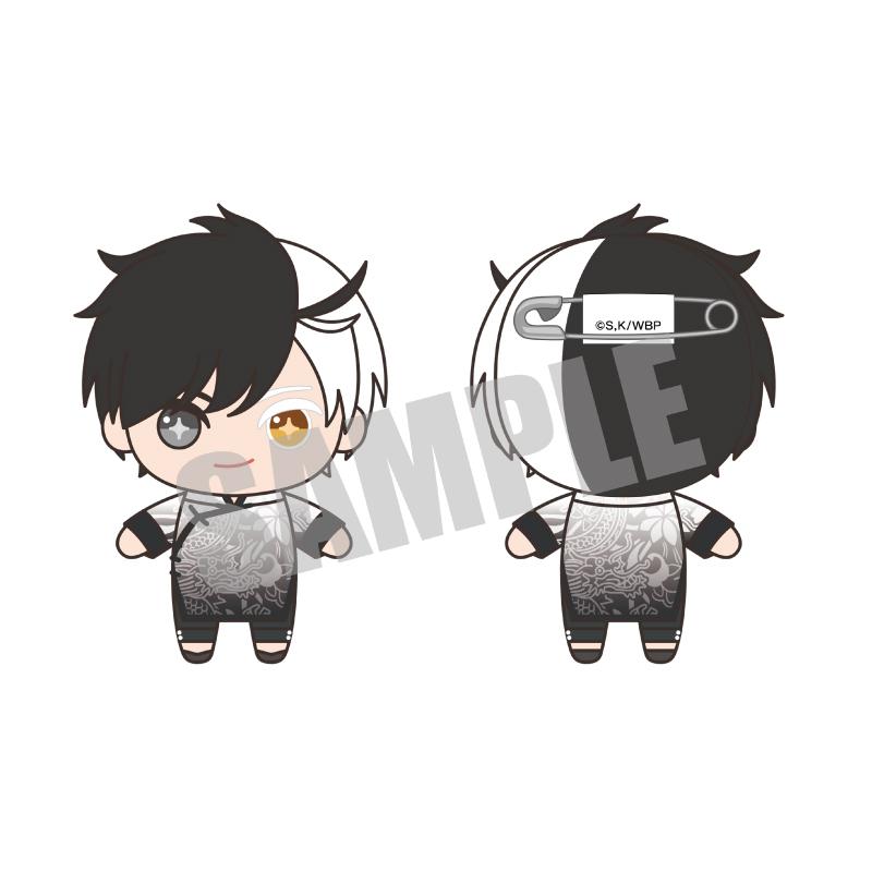 《防風少年》_玩偶徽章 櫻花 遙 中國咖啡館版