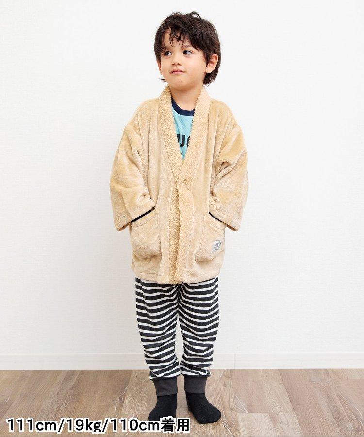 多樣化拼布連帽睡衣