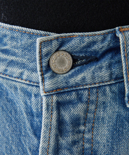 寬腿喇叭牛仔褲