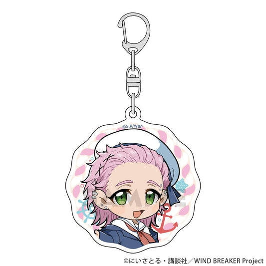 《防風少年》丙烯酸鑰匙扣（桐生 三輝/海軍風）