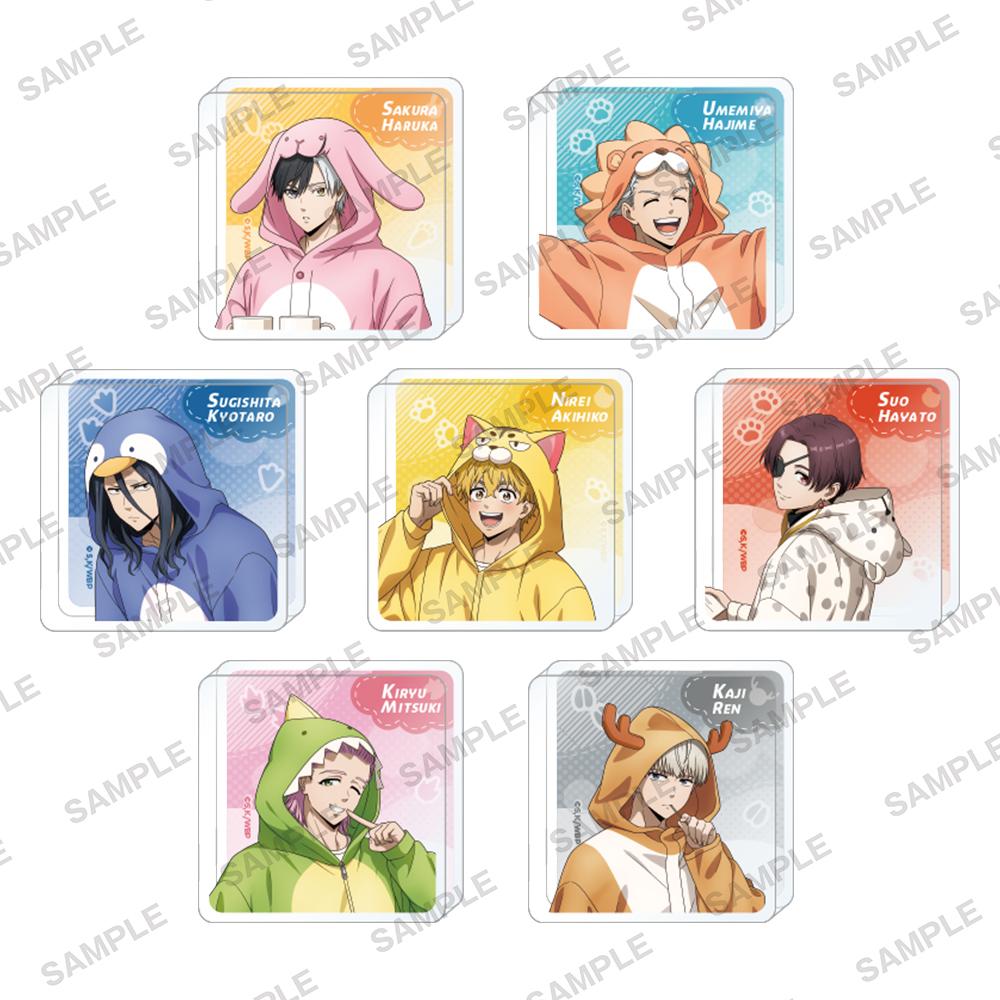 《防風少年》_mini亞克力立體拼圖 睡衣派對版 杉下京太郎