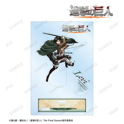 《進擊的巨人》_利威 立體起動版 帶零件的大號亞克力支架