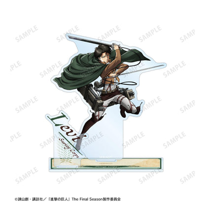 《進擊的巨人》_利威 立體起動版 帶零件的大號亞克力支架