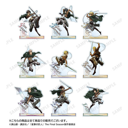 《進擊的巨人》_阿明 立體起動版 帶零件的大亞克力支架