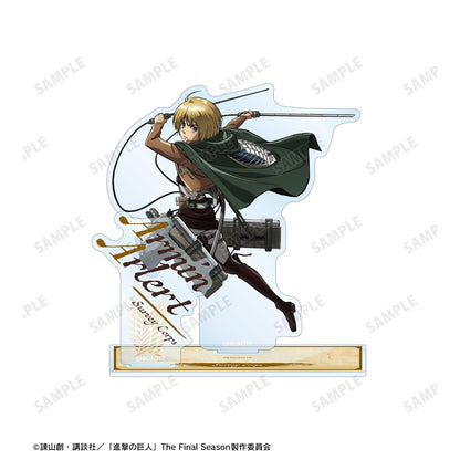 《進擊的巨人》_阿明 立體起動版 帶零件的大亞克力支架