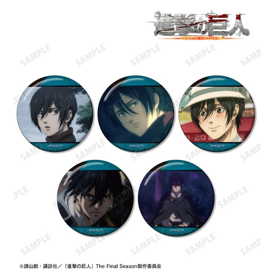 《進擊的巨人》 米卡莎 場景寫真徽章5個套裝 vol.2