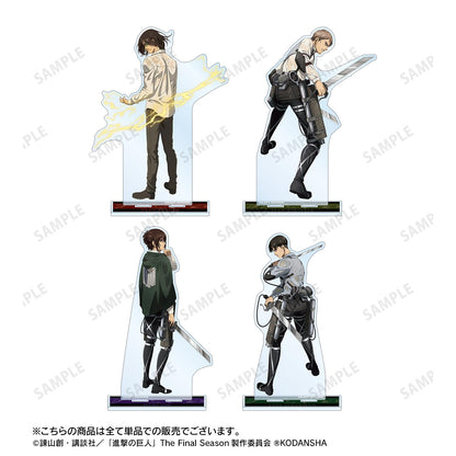 《進擊的巨人》_描繪新插圖 利威 戰鬥背影版 大號亞克力立牌