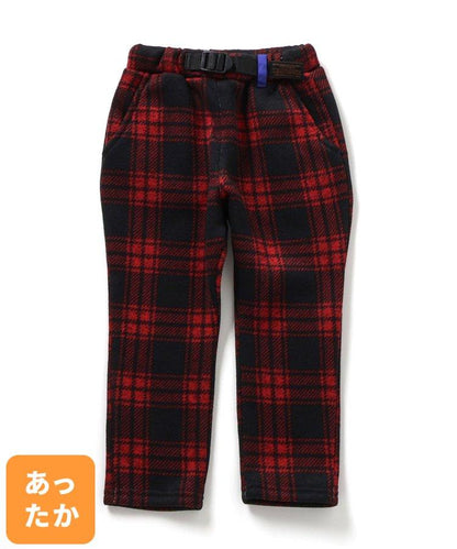 暖和雙色抓絨褲