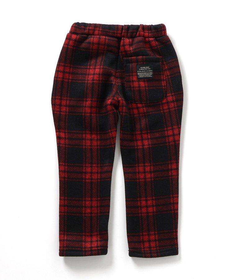 暖和雙色抓絨褲