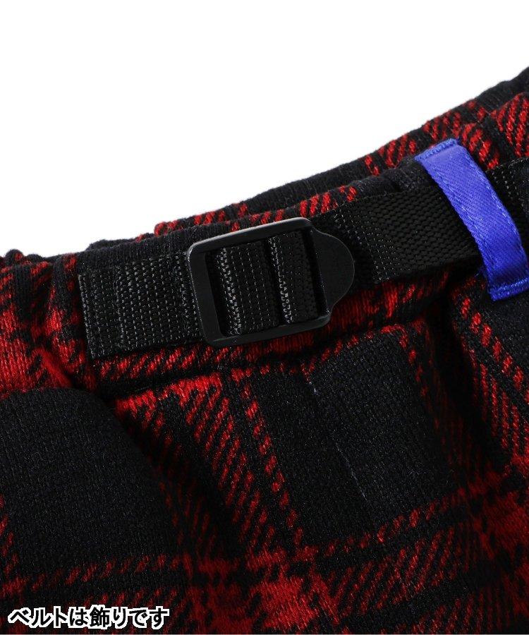 暖和雙色抓絨褲