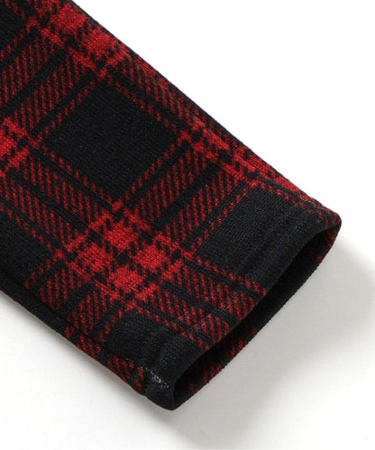 暖和雙色抓絨褲