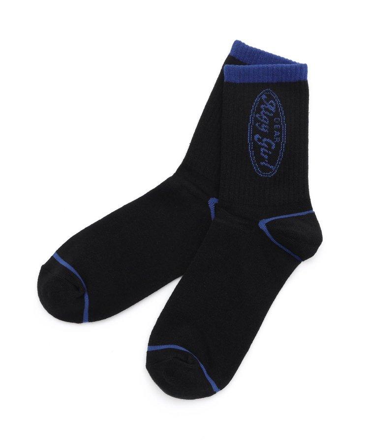 3P對象 圓形logo長筒襪