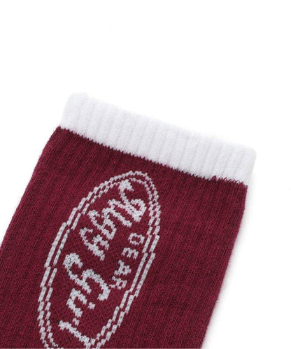 3P對象 圓形logo長筒襪