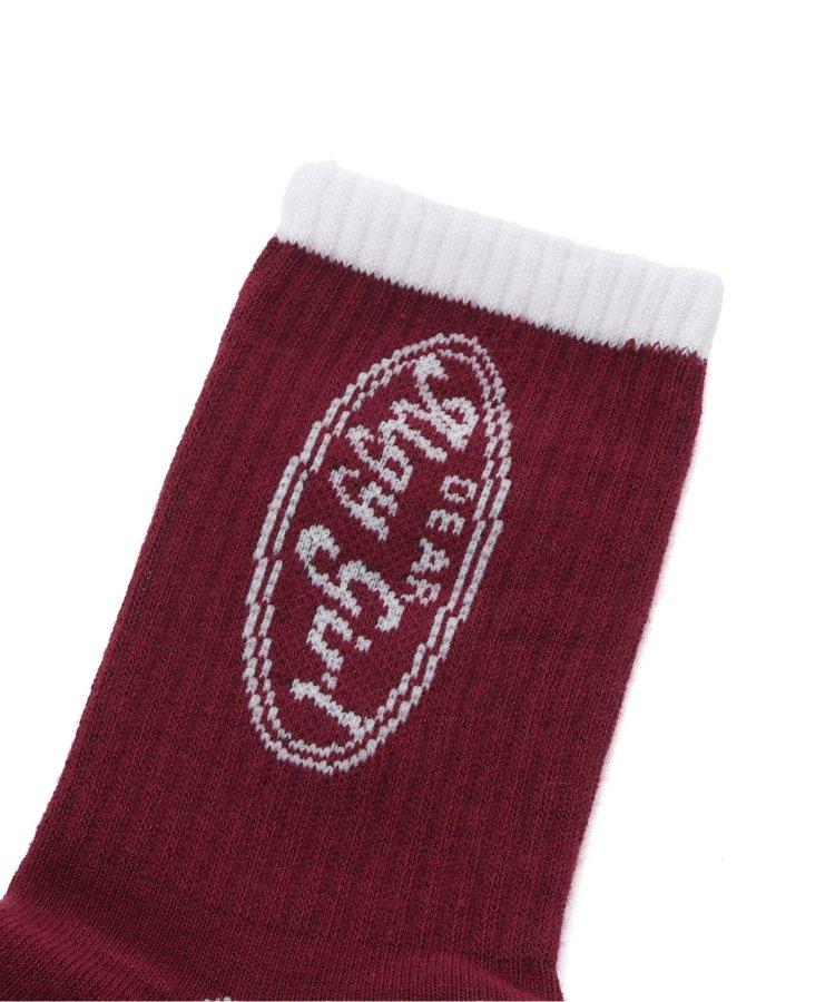 3P對象 圓形logo長筒襪